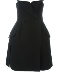 Черное платье-смокинг от Christian Dior
