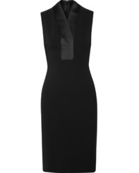 Черное платье-смокинг от Gucci
