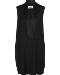 Черное платье-смокинг от MM6 MAISON MARGIELA