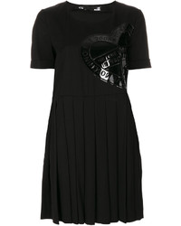Черное платье со складками от Love Moschino