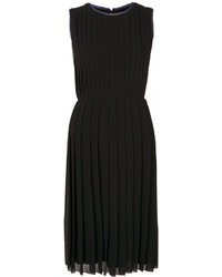 Черное платье со складками от Paul Smith
