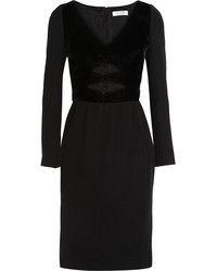 Черное платье-футляр с вырезом от Altuzarra
