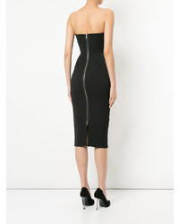 Черное платье-футляр от Alex Perry