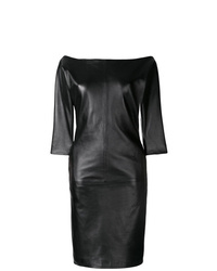 Черное платье-футляр от Dsquared2