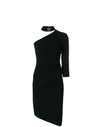 Черное платье-футляр от Elisabetta Franchi