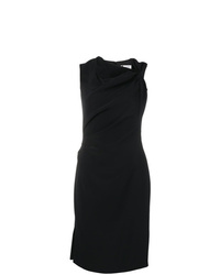 Черное платье-футляр от Lanvin