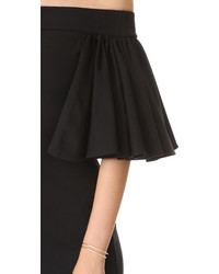 Черное платье-футляр от Aq/Aq