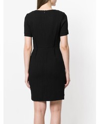 Черное платье-футляр от Frenken