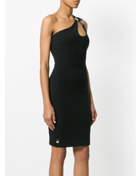 Черное платье-футляр от Philipp Plein