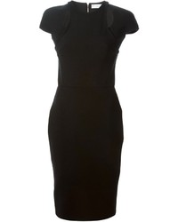 Черное платье-футляр от Victoria Beckham