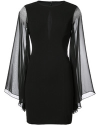 Черное платье от Aidan Mattox