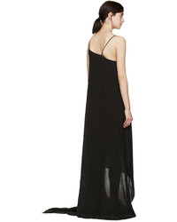 Черное платье от Yang Li