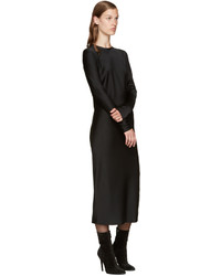 Черное платье от Haider Ackermann