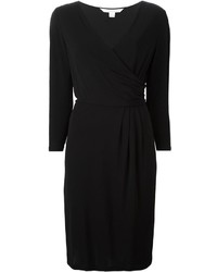 Черное платье от Diane von Furstenberg