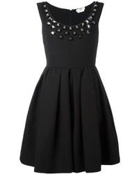 Черное платье от Fendi