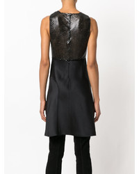 Черное платье от Paco Rabanne