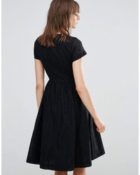 Черное платье от YMC