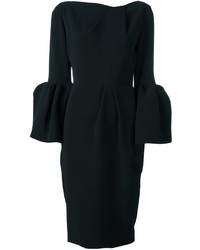 Черное платье от Roksanda