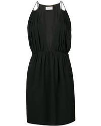 Черное платье от Saint Laurent