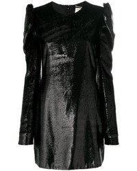 Черное платье от Saint Laurent