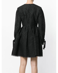 Черное платье от Fendi