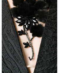 Черное платье от Fendi