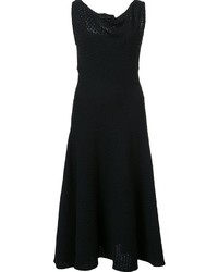 Черное плетеное платье от Derek Lam