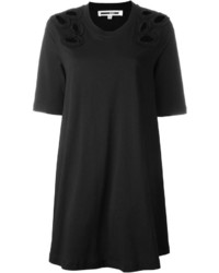 Черное повседневное платье от McQ by Alexander McQueen