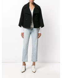 Женское черное полупальто от Chloé