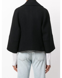 Женское черное полупальто от Chloé