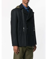 Черное полупальто от MSGM