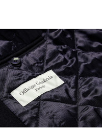 Черное полупальто от Officine Generale