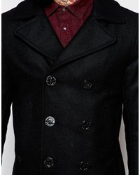 Черное полупальто от Diesel