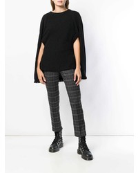 Черное пончо от Y's