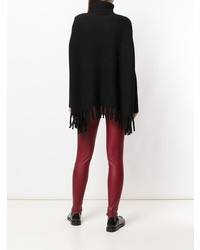 Черное пончо от Snobby Sheep