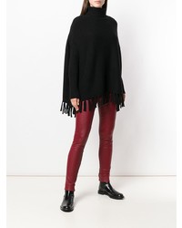 Черное пончо от Snobby Sheep