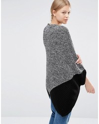 Черное пончо от Vero Moda