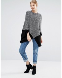 Черное пончо от Vero Moda