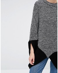 Черное пончо от Vero Moda