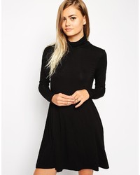 Черное свободное платье от Asos