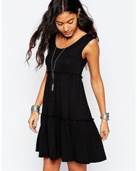 Черное свободное платье от Asos