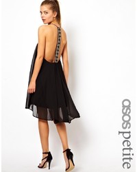 Черное свободное платье от Asos Petite