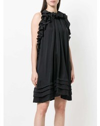 Черное свободное платье от Chloé