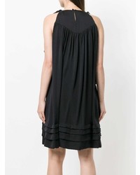 Черное свободное платье от Chloé