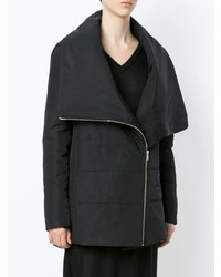 Женское черное стеганое пальто от Uma Raquel Davidowicz