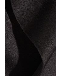 Черное шелковое вечернее платье от Chloé