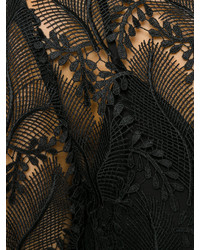 Черное шелковое платье-миди от Diane von Furstenberg