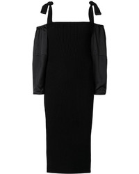 Черное шелковое платье от Alberta Ferretti
