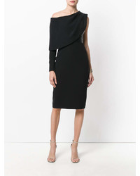 Черное шелковое платье от Tom Ford