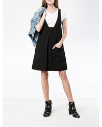 Черное шелковое платье от Chloé